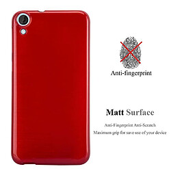 Avis Cadorabo Coque HTC Desire 820 Etui en Rouge