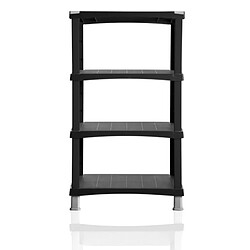 Ac-Deco Etagère - Futuro - 80 x 40 x 137 cm - Noir