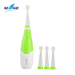 Universal SG 902 Vert/Jaune Enfant Bébé Brosse à Dents Électrique Vibrateur Intelligent Avec Lumière LED et Rappel Intelligent Bébé | Brosse à Dents Électrique | Brosse À Dents Electrique Vibrateur à Brosse À Dents Electrique