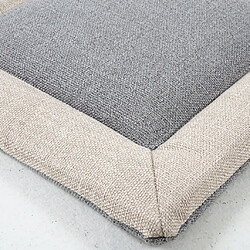 Acheter lin tatami salle à manger chaise coussin siège coussin oreiller décor à la maison gris 50 cm