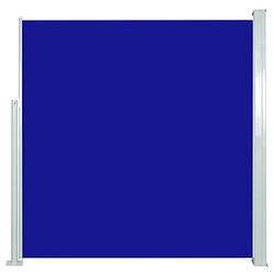 Maison Chic Auvent latéral rétractable de balcon | Store extérieur | Auvent solaire 140 x 300 cm Bleu -GKD15900