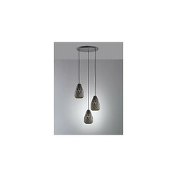 TRIO LIGHTING Suspensions Onyx Anthracite 3x42W E27