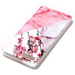 Acheter Wewoo Coque en TPU Motif Marbre Pour Huawei Y5 Prime 2018 Fleur De Prunier