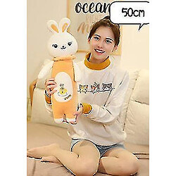 Universal 50 cm mignon lapin de lapin long oreiller en peluche Douche de Noël cadeau | oreillers en peluche