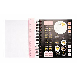 Agenda scolaire 2019/2020 jour page M Glitter pas cher