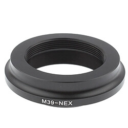 Wewoo Noir Leica M39 Objectif à pour Sony NEX Lens Mount Stepping Ring