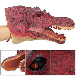 Universal Dinosaur Hand Puppet Toys non toxique Simulation Animal Soft Head Hand Puppet Gants de jouets uniques pas cher