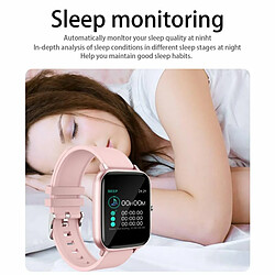 Avis P6 Smart Watch 1.54 Pouces Écran Tactile Complet Bluetooth Call Music Player Mode Multisport Smartwatch Rose