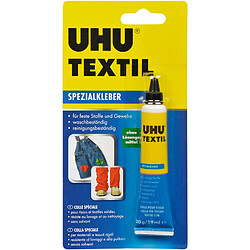 UHU Colle spéciale TEXTIL, sans solvant, 20 g dans un tube ()