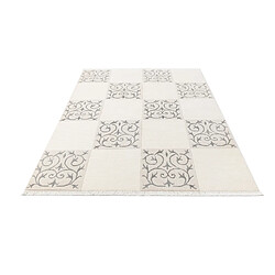 Avis Vidal Tapis de laine 241x170 beige Darya