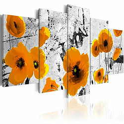 Paris Prix Tableau Imprimé Poppies in the Royal Color 100 x 200 cm