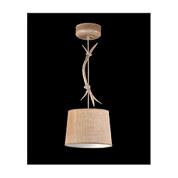 Luminaire Center Suspension Sabina Imitation Bois