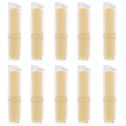 10 Pcs Vide Rouge À Lèvres Tube Baume À Lèvres Contenant DIY Cosmétique Maquillage Outils Orange