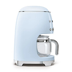 Cafetière filtre programmable 10 tasses 1050w bleu azur - dcf02pbeu - SMEG pas cher