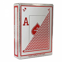 Avis Copag ""TEXAS HOLD'EM SILVER"" - jeu de 55 cartes 100% plastique - format poker - 4 index standards - 2 index jumbo