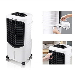 Ventilateur et humidificateur Spot Compact Honeywell White Silencieux, à Faible Consommation d'Énergie, Refroidisseur d'air Évaporatif Portable d'Intérieur TC09PEU