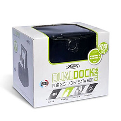 Acheter Station d'accueil Double Disques dures Dual Dock Clonage - HDD 2,5"/3,5" SATA - USB 3.0 ADVANCE