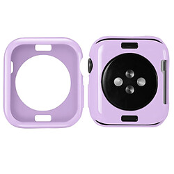 Coque en silicone violet pour votre Apple Watch Series 5/4 40mm/Series 3/2/1 38mm