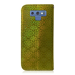 Avis Wewoo Housse Coque Pour Galaxy Note 9 couleur unie boucle magnétique coloré horizontale étui en cuir PU avec titulaire et fentes cartes et portefeuille et lanière or