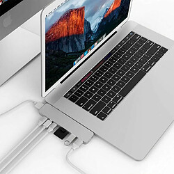 Avis HUB USB-C HyperDrive Pro 8 en 2 para MacBook Plata