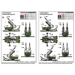 Avis Soviet 5P71 Launcher with 5V27 Missile Pechora (SA-3B Goa) Rounds Loaded - 1:35e - Trumpeter