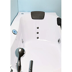 Acheter Simba BAIGNOIRE BALNEO MASSANTE - ANGLE HAUTE - BAIN TOURBILLON - mod JUNGLE - 2 PERSONNES CHROMOTHERAPIE 180 x 96