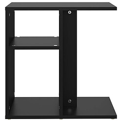 Acheter vidaXL Table d'appoint Noir 50x30x50 cm Bois d’ingénierie