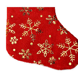 C208 5pcs 7 pouces Chaussettes de Noël Sac-cadeau Pendentif Holiday Holiday Sac Candy Dessin animé Petites chaussettes Sac cadeau Décoration Pendentif Cheminée