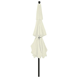 Acheter ComfortXL Parasol à 3 Niveaux Avec Mât En Aluminium Sable 3,5 M