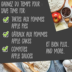 Scrapcooking Pèle-pomme noir pas cher