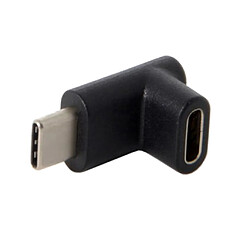 Adaptateur D'alimentation D'extension Coudé à 90 Degrés USB 3.1 Type-C Mâle à Femelle A pas cher