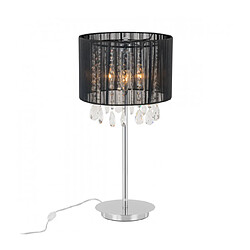 Luminaire Center Lampe de bureau en cristal Essence Noir