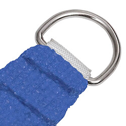 Avis Helloshop26 Voile d'ombrage 160 g/m² bleu 2 x 3 m PEHD 02_0009053