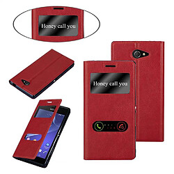 Avis Cadorabo Coque Sony Xperia M2 / M2 AQUA Etui en Rouge