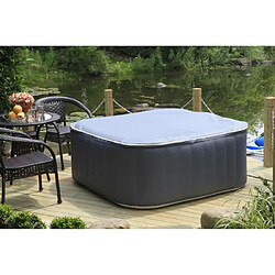 Avis Spa gonflable SUNSPA - AC01-LED - 157 x 67 cm - 4 places - Carré (Livé avec filtre, cadenas, tapis de sol et couverture)