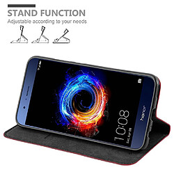 Acheter Cadorabo Coque Honor 8 PRO Etui en Rouge