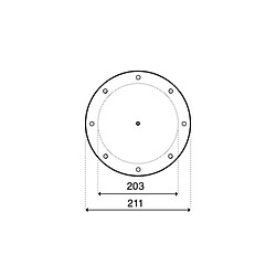 Couvercle filtre à sable Triton 8 1/2" - Pentair