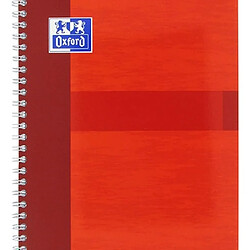 Cahier spirale Oxford Office 17 x 22 cm - grands carreaux - 100 pages