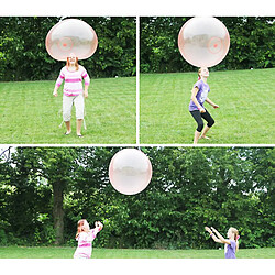 Acheter Ballon de plage gonflable gonflable rempli d’eau pour entraînement sportif Bubble Ball bleu