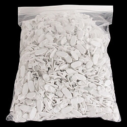 Acheter Wewoo 1000pcs Rotary Casque Câble Clip blanc Pince Titulaire Mount Collar Vêtements