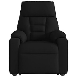 Acheter vidaXL Fauteuil inclinable noir tissu