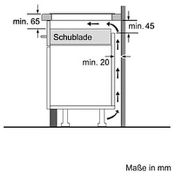 Plaque à Induction BOSCH PXX675DC1E 52,7 cm 60,6 cm 7400 W