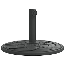 vidaXL Base de parasol pour mâts Ø38 / 48 mm 12 kg rond