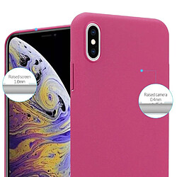 Cadorabo Coque iPhone XS MAX Etui en Rose pas cher