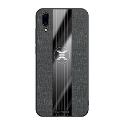 Wewoo Coque Souple Pour Vivo Y93 XINLI étui de protection TPU antichoc Texture Noir