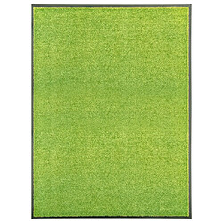 Decoshop26 Paillasson lavable Vert 90x120 cm DEC023191