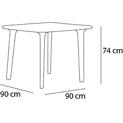 Table New Dessa 900x900 - RESOL