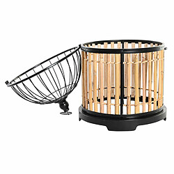 Cage décorative DKD Home Decor Naturel 38 x 38 x 61,6 cm (3 Pièces)