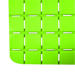 MSV Tapis Fond de baignoire antidérapant Caoutchouc QUADRO 36x76cm Vert