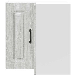 Avis vidaXL Armoire murale d'angle de cuisine Kalmar sonoma gris